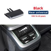 Skirta Volvo XC90 2014-2025 Automobilio Priekinės Galinės AC Ventiliacijos Grotelių Lizdo Sagtuko Keitimas Galinės Automobilio Oro Kondicionieriaus Ventiliacijos Sagtukas V90 black