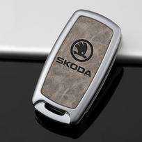 zbfwl3 Automobilio sulankstomo pultelio dėklas Apsauginis apvalkalas Maišelis Skoda Octavia A5 A7 Fabia Superb Kodiaq Karoq Raktų pakabuko priedai
