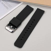 12/14/16/18mm 19mm 20mm 21mm 22mm 24mm Quick Release Silicone Strap for Huawei GT2/GT3 Smart Watch Bracelet Galaxy Watch 3 Band 20mm gray