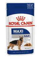 ROYAL CANIN Maxi Adult Chunks In Gravy - Drėgnas Pašaras Dideliems Suaugusiems Šunims 10x140g