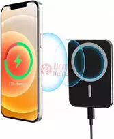 Magnetinis automobilinis telefono kroviklis su bevieliu krovimu 15W M1