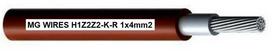 MG0 fotovoltinis kabelis // MG Wires // 1x4mm2, 0.6/1kV raudonas H1Z2Z2-K-R-4mm2 RD, 50m pakuotė