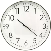 Skandinaviško minimalizmo didelis sieninis laikrodis, 50 cm