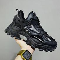 Daddy Shoes Vyriški madingi batai vasariniai storapadžiai, korėjietiška versija su šviesiais vyriškais sportiniais batais 39 juoda