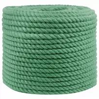Džiuto virvė 12 mm Žalia 100% Tossa jutas