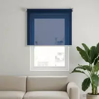 Lauko roletai 90% UV blokavimui Mėlyna 80 x 140 cm HDPE