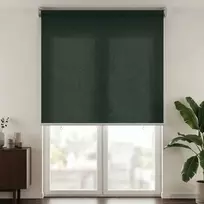 Lauko roletai 90% UV blokavimui Tamsiai žalia 80 x 230 cm HDPE