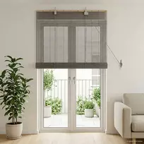 Roletas Pilka 100 x 220 cm Bambukas