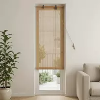 Roletas Ruda 70 x 220 cm Bambukas