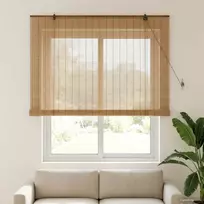 Roletas Ruda 130 x 160 cm Bambukas