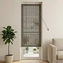 Roletas Pilka 40 x 220 cm Bambukas