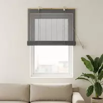 Roletas Pilka 70 x 160 cm Bambukas