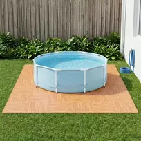 Baseino grindų kilimas 50 vnt. Medis 18 m² EVA puta