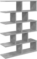 Sieninė lentyna Betono pilka 70 x 20 x 100 cm Apdirbta mediena