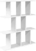 Sieninė lentyna Balta 102 x 20 x 96 cm Apdirbta mediena