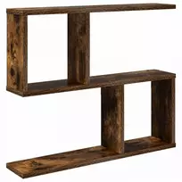 Sieninė lentyna Dūminio ąžuolo 60 x 12 x 50,5 cm