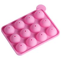 Holes Silicone  For Chocolate Cake Jelly Pudding Candy rožinė
