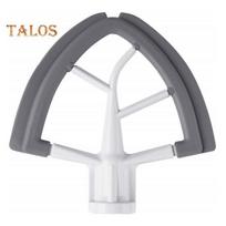 Flex Edge Beater Tilt Head Stand Mixer Agitator Paddle Bowl Spatula Butter Dough Potato Mud Mixer American Kitchen Treasure 4.5 5qt Mixer pilka