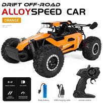 Naujas RC automobilis 1:16 2WD su LED šviesa 2.4G 20KM/H didelio greičio bekelės laipiojimo nuotolinio valdymo automobilis žaislas gimtadienio dovana berniukams mergaitėms vaikams