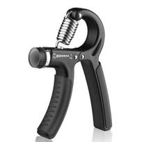 Grip Strength Trainer 5-60KG Resistance Adjustable Men Women Forearm Exerciser Hand Grip juoda