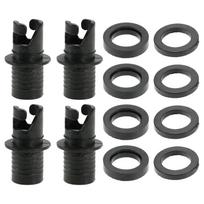 4Pcs Inflatable Kayak Pump Adapter Air Valve Nozzle Paddle Board Pump Nozzle for Inflatable Boat Bed Easy to Use