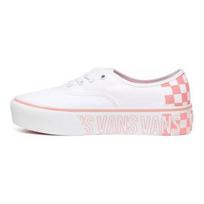 Vans Authentic Platform 2.0 Low Top Skate Shoes For Women White Pink VN0A3AV8AHP 35