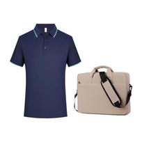 Blue Outdoor Promotional Polo Shirt & Briefcase Combo M mėlyna