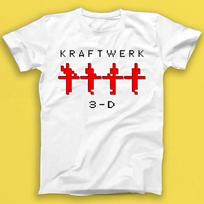 Kraftwerk 3d The Catalogue Electronic Synth Pop Music Gift Tee T Shirt T1939 S