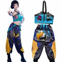 Naujas Anime Vaikams Mergaitei Roleplay Cosplay Kostiumai Zoey Pilnas Kostiumų Rinkinys K-pop Helovino Karnavalo Šventės Kostiumai Drabužių Apranga 140