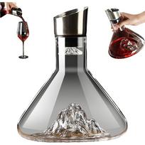 Wine Decanter, 1500ml Clear Wine Decanter, Wine Decanter With Aerator, Filtration Decanter, Decanter, Red Wine Carafe with Built-in-Dispenser balta
