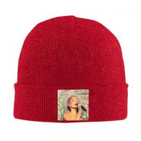 Ariana Grande Singer Warm Knitted Cap Winter Knit Bonnet Hat Skullies Beanies Hip Hop Caps for Unisex One Size