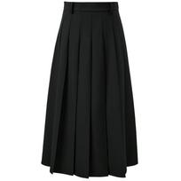 Sancai 2026 Autumn High-Waist Pleated A-Line Skirt M