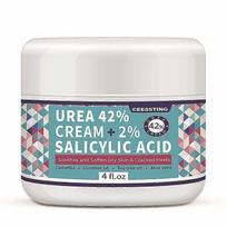 Urea Cream 42% for Feet - Premium Urea Foot Cream - With 2% Salicylic Acid - For Feet, Hands, Heels, Elbows, Knees and More - 120G 1PCS