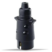 1PC 12V 7 Way Standard European Round Car Plug Connector Plastic 7 Pin Socket Plugs For Trailers RVs Car Accessories