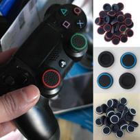 Silikoninis lipnios juostelės nykštukas 4 vnt. Valdiklio dangtelis PS3 PS4 XBOX ONE Universalus raudona