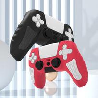 PS5 Silicone Non-Slip Sweat-Proof Controller Protective Cover for PlayStation 5 Black juoda