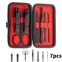 7-24pcs Professional  Nail Clippers Kit - Ultra Sharp Fingernail and Toenail Cutters for Men and Women - Sturdy Pedicure Care