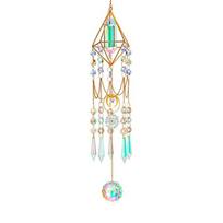 Home Decor Garden Decor Wind Chime Pendant Sunlight Pendant Color Colorful Soothing Wind Chime Sounds Uplift Your Day China Mainland