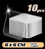 Heavy-Duty Nano Tape - Strong Double-Sided Adhesive, No Residue, Transparent & Removable for All Surfaces, Home, Car, DIY, white