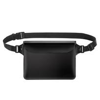 IPX8 Waterproof Waist Pack for Phone/Passport - Swim, Canoe & Beach Essentials, Unisex Crossbody Bag with Adjustable Strap juoda