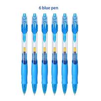 Retractable Gel Pen Set – Black/Red/Blue Ink Ballpoint, Refillable Writing Pens for Office & School