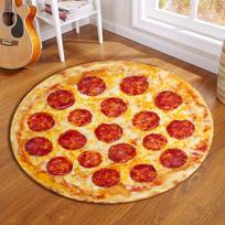 Dešros Picos Spaudinys Svetainės Kilimas Vaikų Kilimas Vaikų Kambario Dekoras Didelis Kilimas Namų Koridoriaus Grindų Kilimas Miegamojo Lovos Šoninis Kilimėlis Diameter 60cm yellow