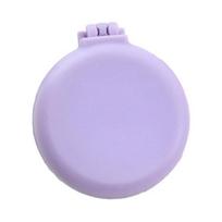 Air Cushion Comb Cute Candy Color Massage for Comb with Portable Folding Mirror Gentle Tangle-Free Hair B white