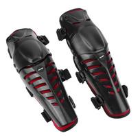 Motorcycle Protective Kneepad Adult Shin Guard Protector Brace ATV Motocross MX Dirt Bike raudona