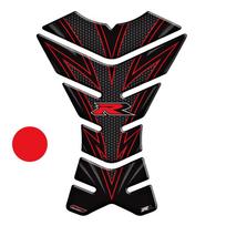 Degalų bako lipdukas GSXR 600 750 Degalų trinkelių apsauga Motocross Racing bako trinkelės dėklas, skirtas Suzuki Hayabusa GSR750 GSR600 juoda