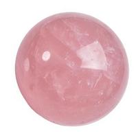 Rožinio kvarco kristalinė sfera 4 cm Mažas kristalinis rutulys namų biuro dekoracijoms ir meditacijoms Meilės ir harmonijos stiprinimui