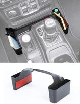 Shifter Storage Box Gear Shift Console Side Tray Organizer For 2018-2021 Jeep Wrangler JL JLU & Gladiator JT Interior Storage juoda