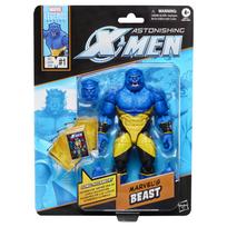 Hasbro Marvel Legends Series Beast  Astonishing X-Men  Collectible 15cm Action Figure Toy G0813 Authentic blue