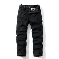 Mens Tactical Pants Multiple Pocket Breathable Casual Pants Streetwear Army Urban Commuter Tacitcal Trousers Men Cargo Pants 28 juoda