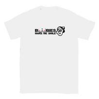 Boobies Make Me Smile - Classic Unisex Crewneck T-shirt Unisex T-Shirt XL